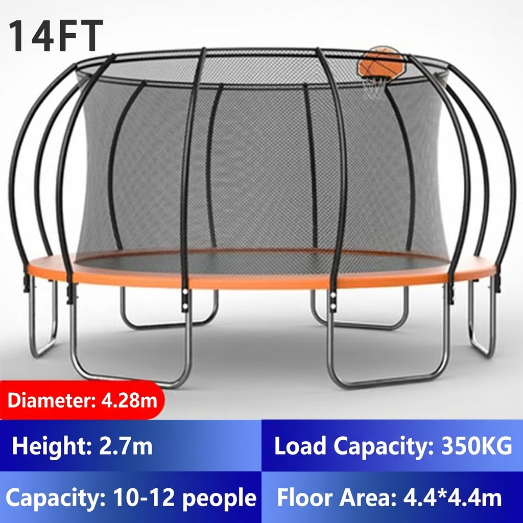 Kids Outdoor Gym - Precio de fábrica: Trampolín de calabaza