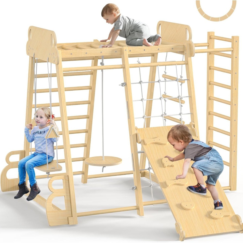 Kids Outdoor Gym - Gimnasio de juegos interior 9 en