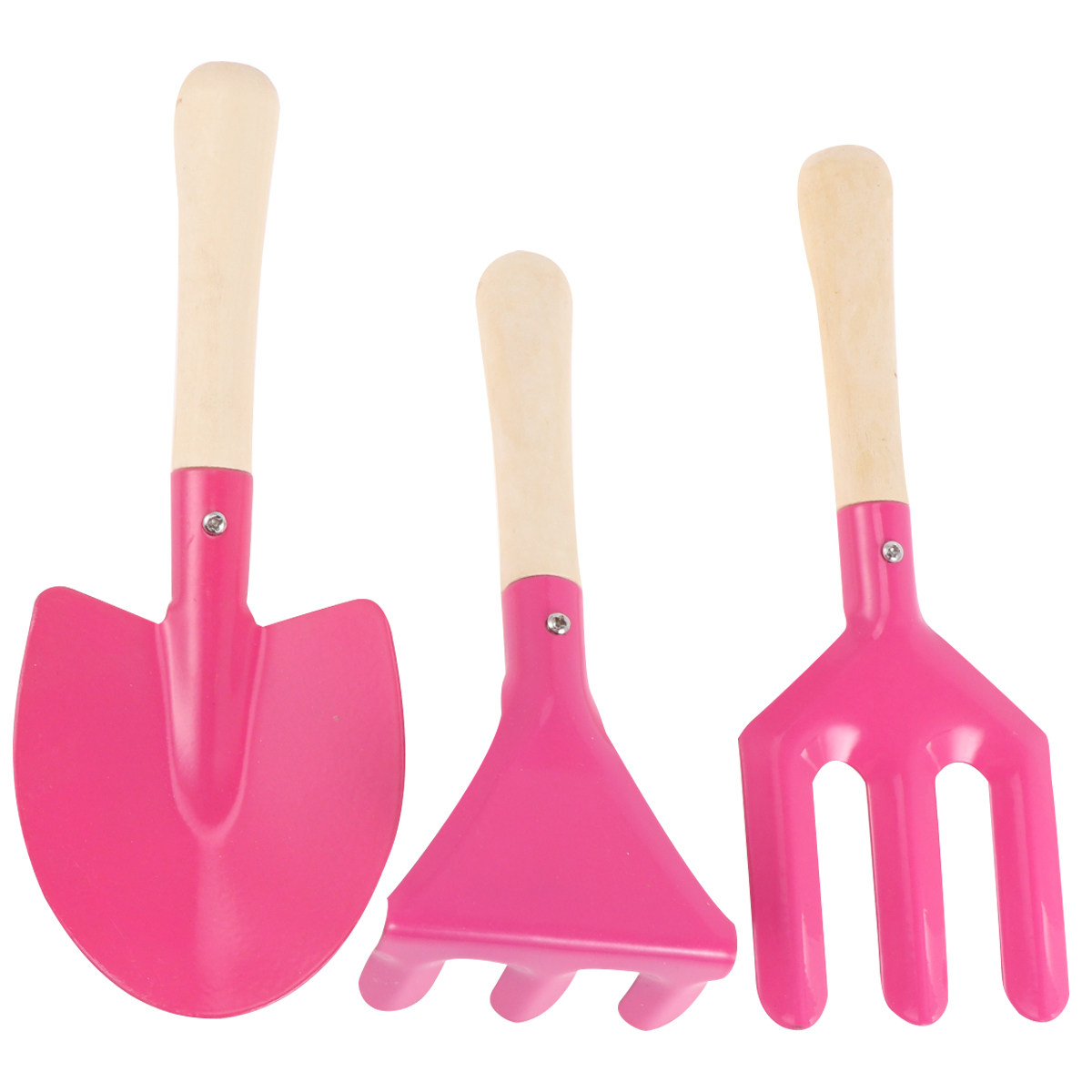 Kids Outdoor Garden Set - Juego de 3 herramientas de jardinería