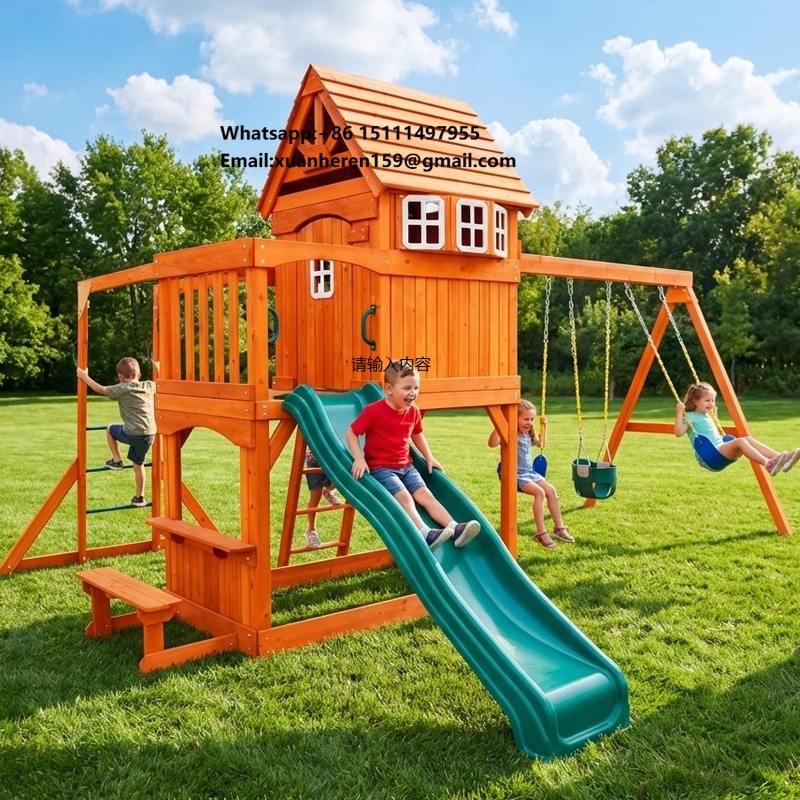 Kids Outdoor Garden Set - Gran equipo de juegos al aire