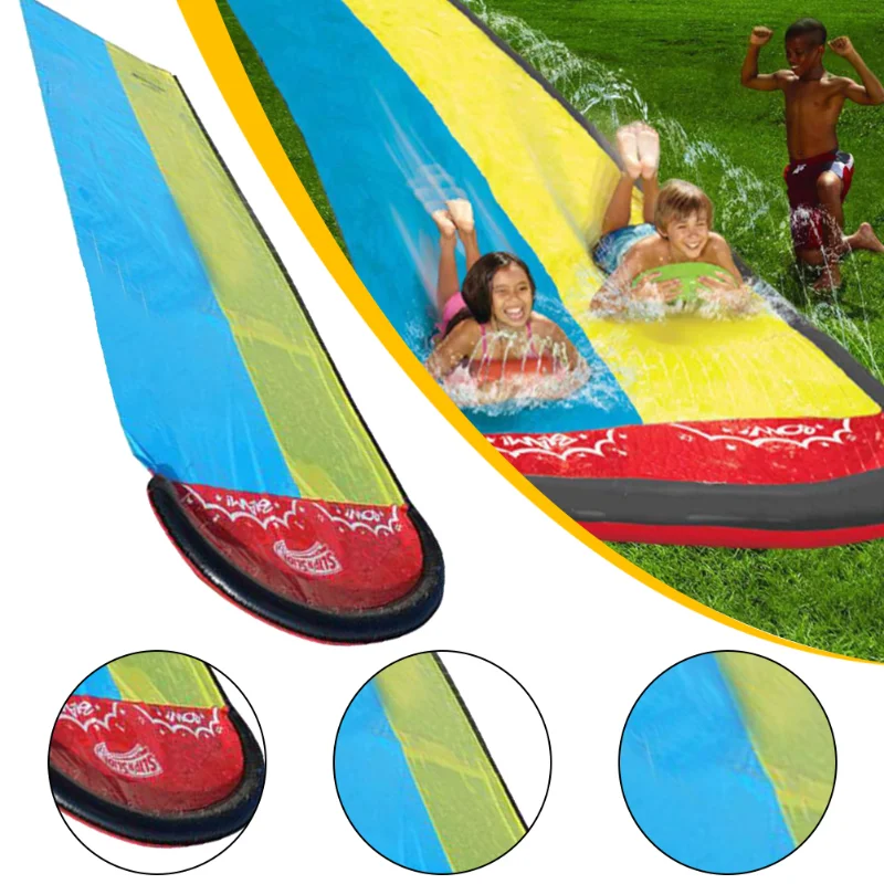 Kids Outdoor Inflatable Water Slide - Centro de juegos patio trasero niños