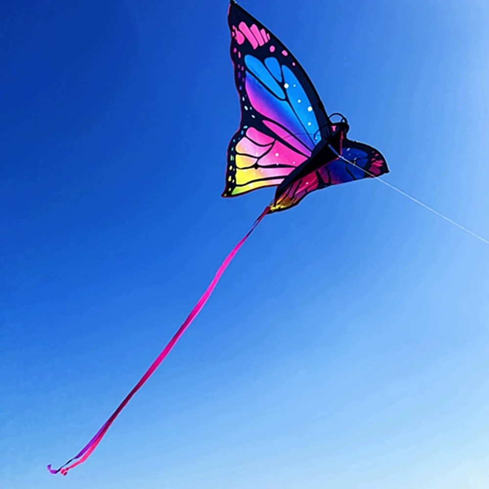 Kite Easy Fly Kids - Regalo para niños, cometa de mariposa