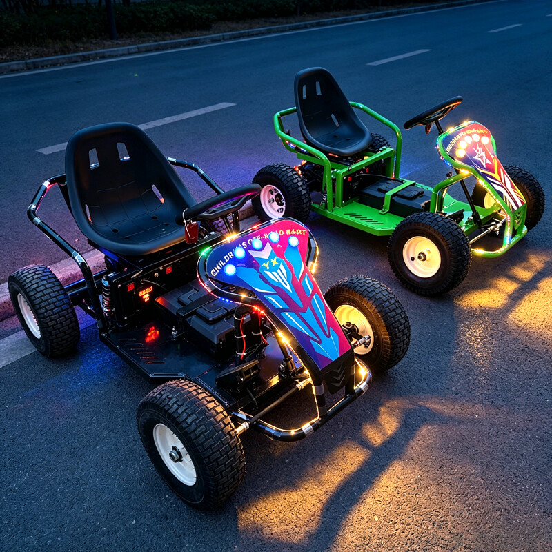 Kids Outdoor Electric Car - Go Kart Eléctrico para Niños, Coche