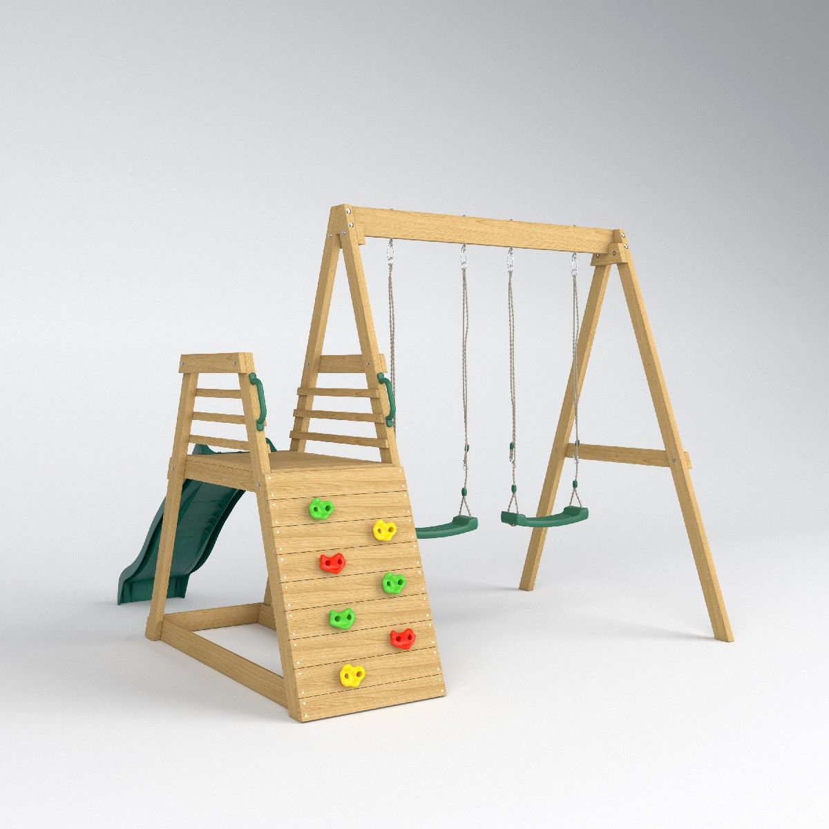 Kids Outdoor Garden Set - 2026 Parque Infantil de Madera para