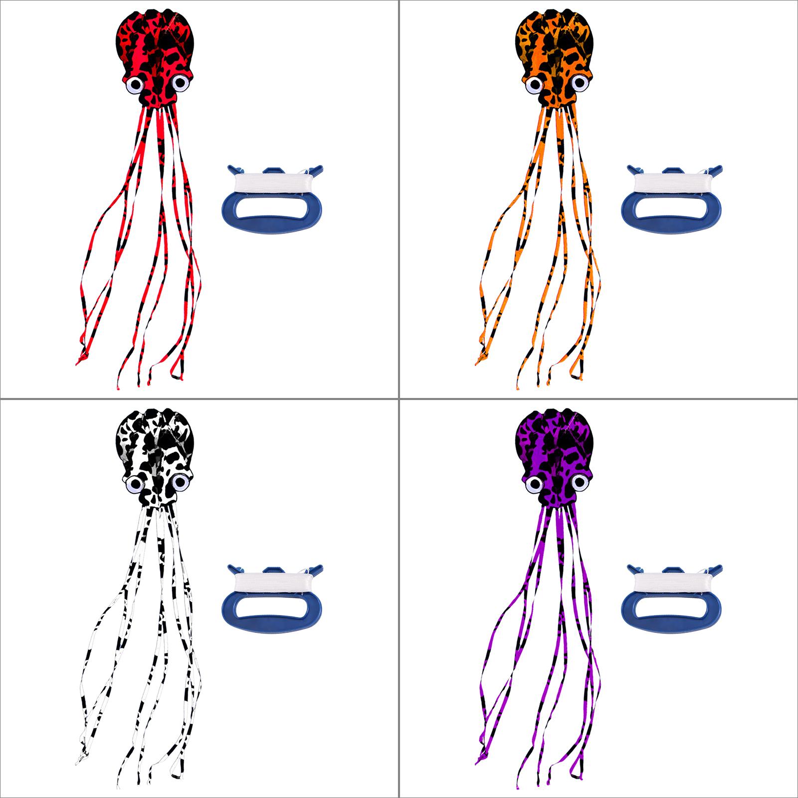 Kite Easy Fly Kids - Cometa de pulpo de tamaño enorme
