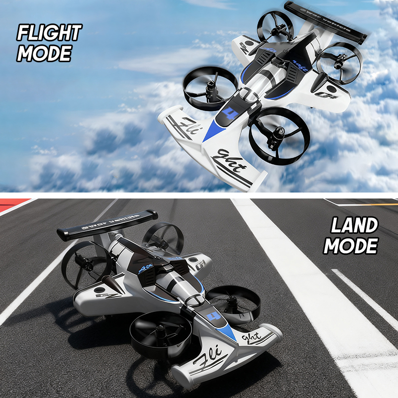 Kids Outdoor Electric Car - Mini Dron 2 en 1, coche
