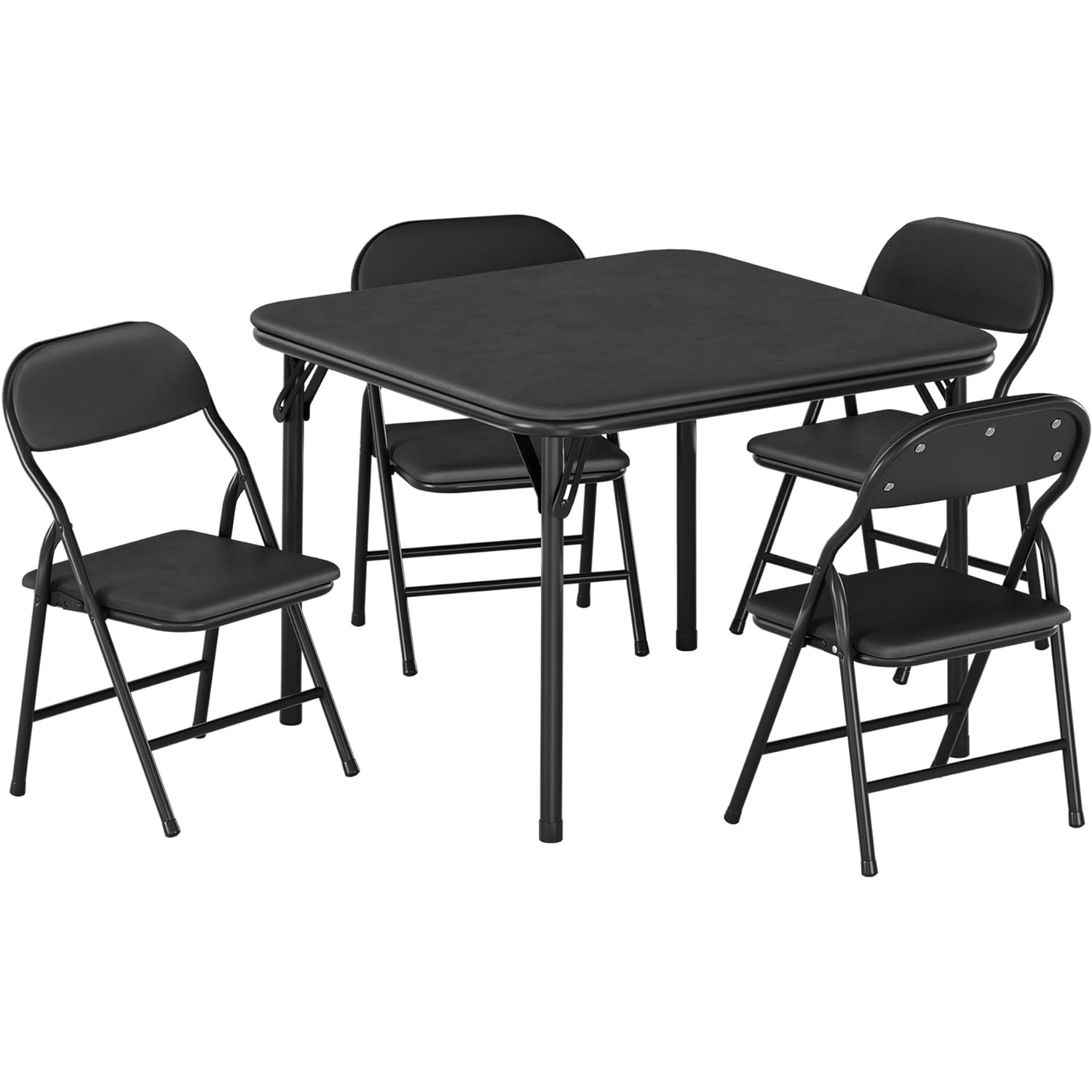 Kids Outdoor Chair And Table - Juego de mesa y sillas plegables