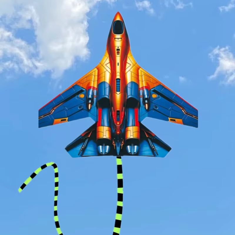 HTMCK Cometa Avión de Combate  - Kite Easy Fly Kids reseña y precio