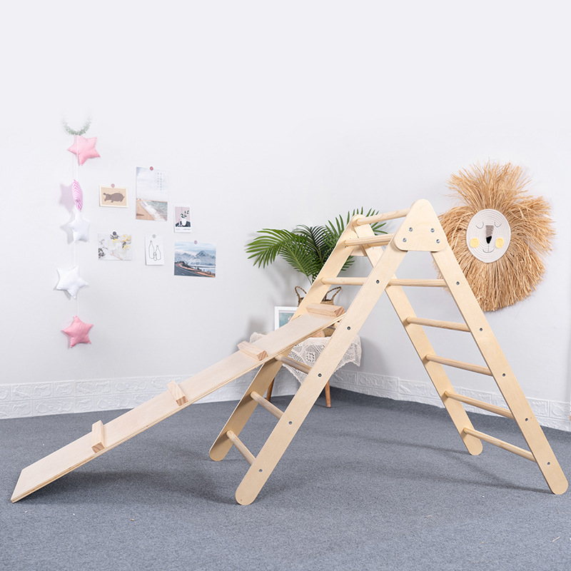 Triángulo de Escalada Plegable - Kids Outdoor Wooden Playset reseña y precio