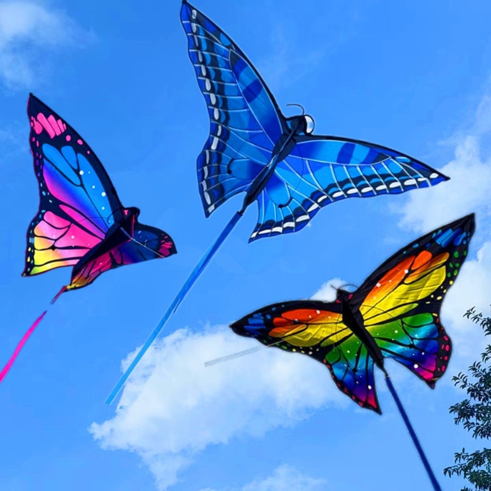 Cometa de mariposa colorida fá - Kite Easy Fly Kids reseña y precio