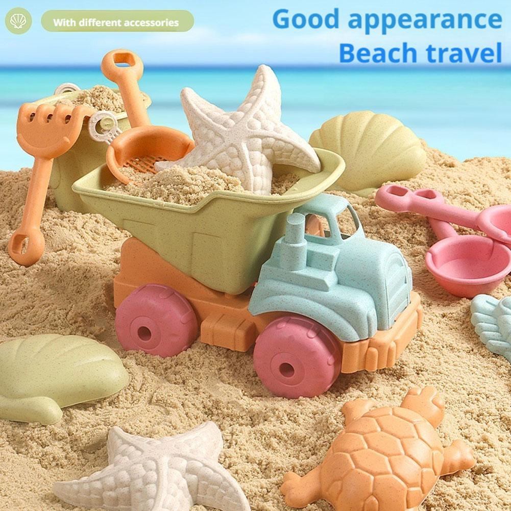 Juego de 7 juguetes de playa p - Kids Outdoor Activity Set reseña y precio