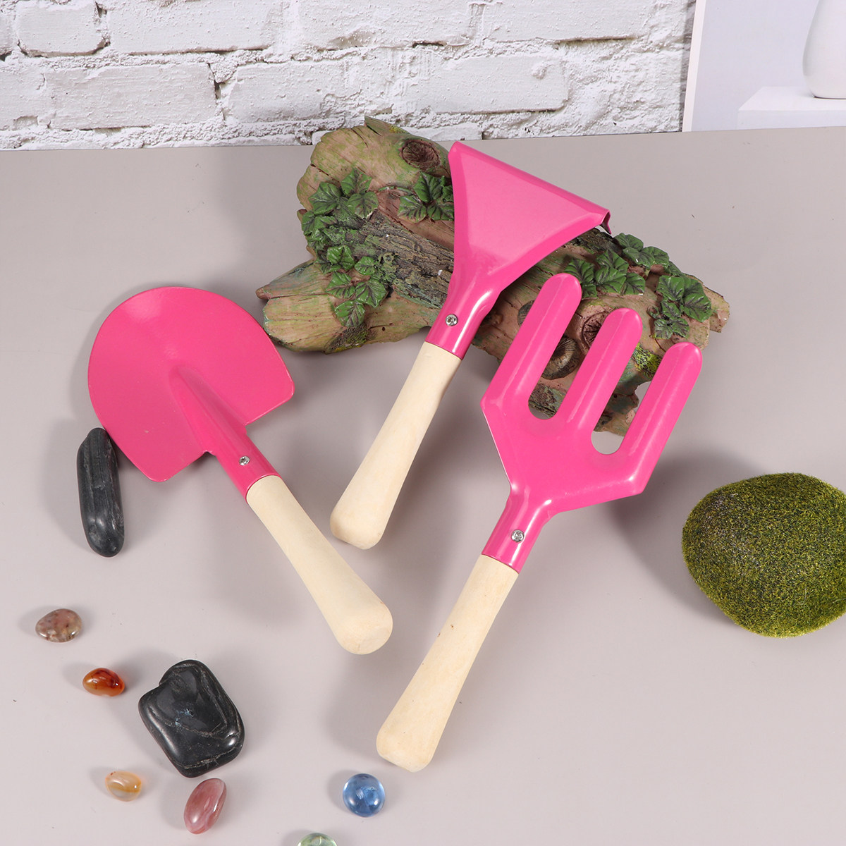 Juego de 3 herramientas de jar - Kids Outdoor Garden Set reseña y precio