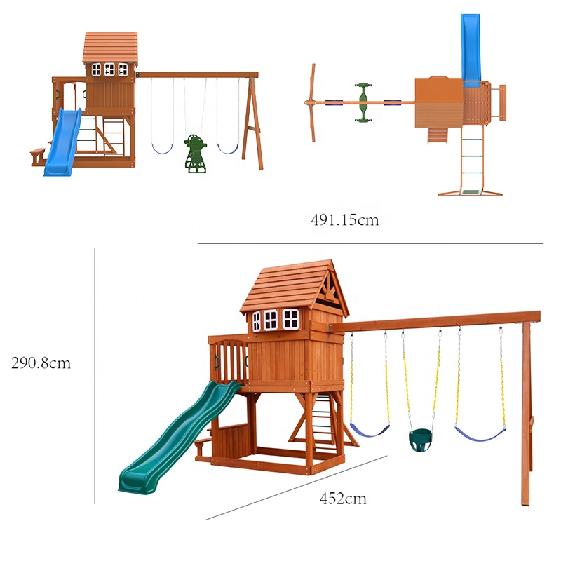 Gran equipo de juegos al aire  - Kids Outdoor Garden Set reseña y precio
