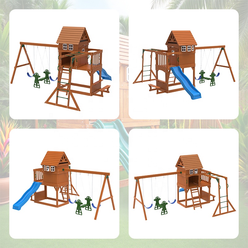 Gran equipo de juegos al aire  - Kids Outdoor Garden Set reseña y precio