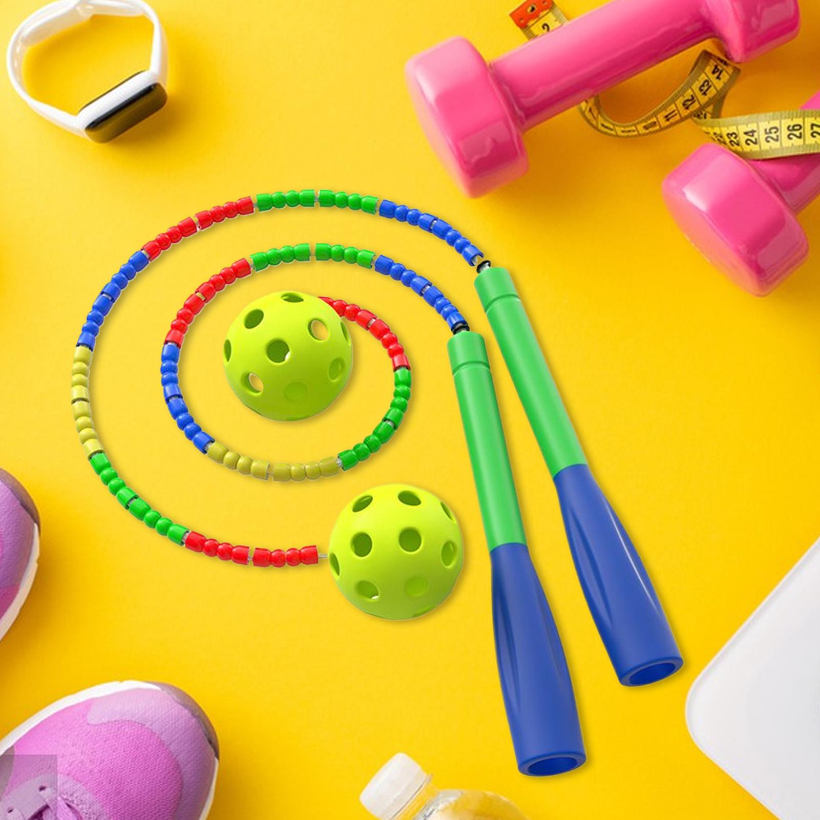 Cuerda para saltar con pelota  - Kids Outdoor Gym reseña y precio