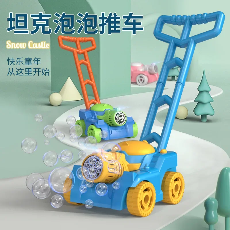 Carrito de burbujas con forma  - Kids Outdoor Lawn Mower reseña y precio