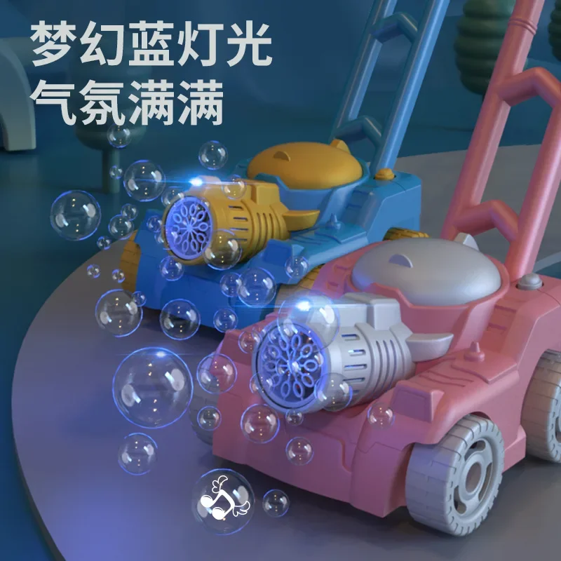 Carrito de burbujas con forma  - Kids Outdoor Lawn Mower reseña y precio