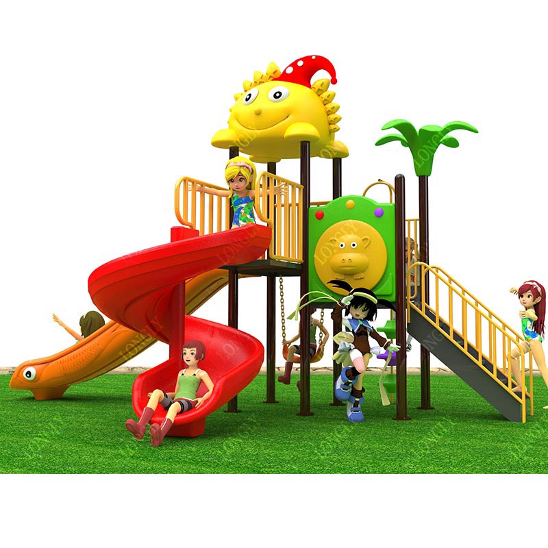 Tobogán de Plástico Comercial  - Kids Outdoor Education reseña y precio