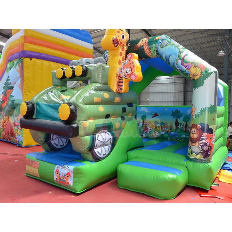 Castillo Inflable con Tobogán  - Kids Outdoor Jeep reseña y precio