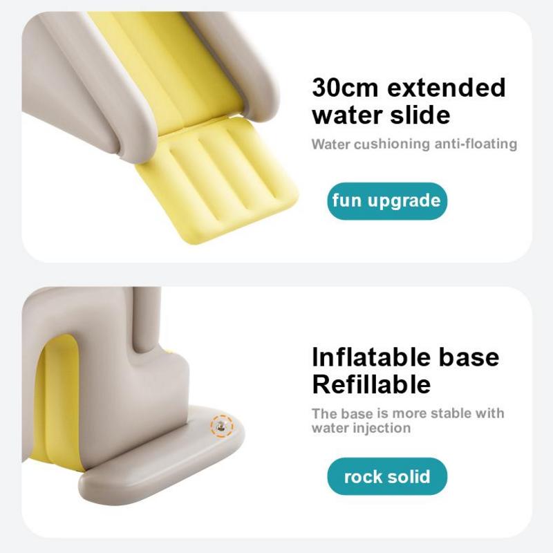Tobogán acuático inflable para - Kids Outdoor Inflatable Water Slide reseña y precio