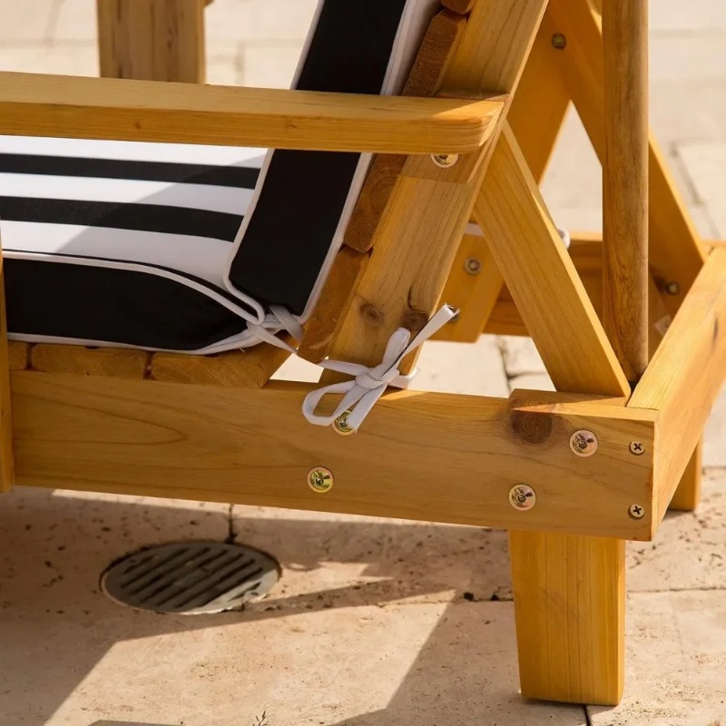 t Chaise de madera para exteri - Kids Outdoor Umbrella Chair reseña y precio
