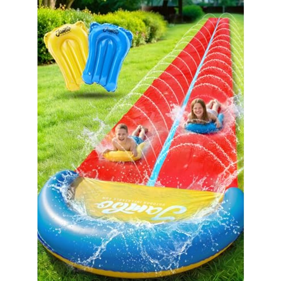 Tobogán acuático inflable para - Kids Outdoor Inflatable Water Slide reseña y precio