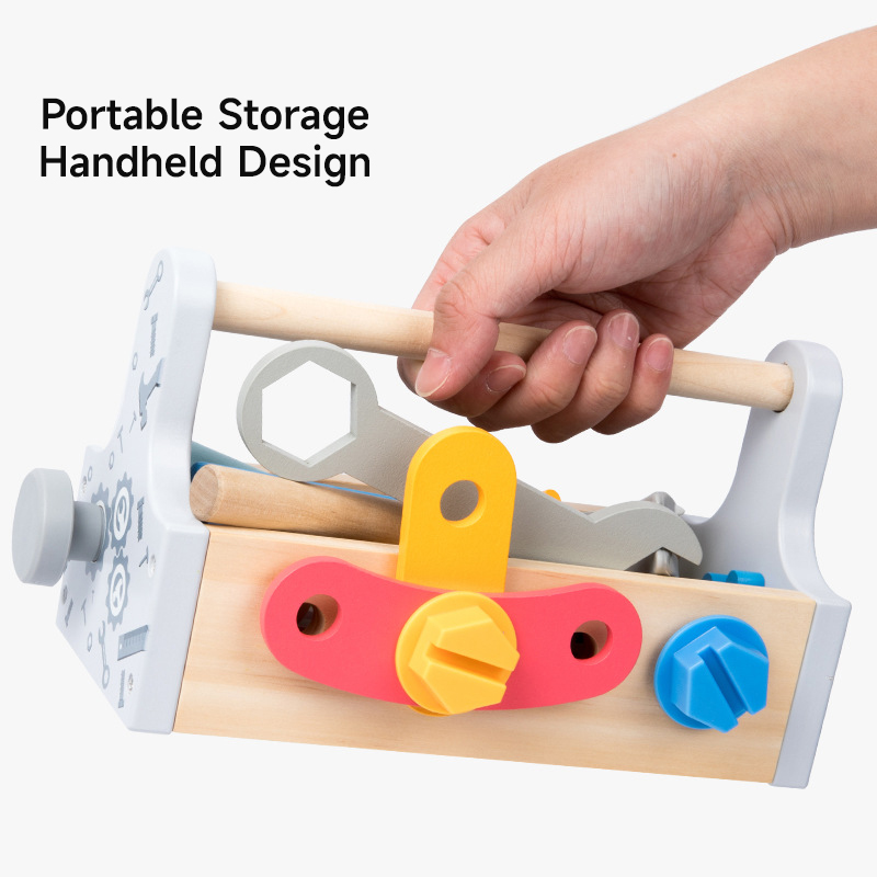 Caja de Herramientas de Juguet - Kids Outdoor Wooden Playset reseña y precio