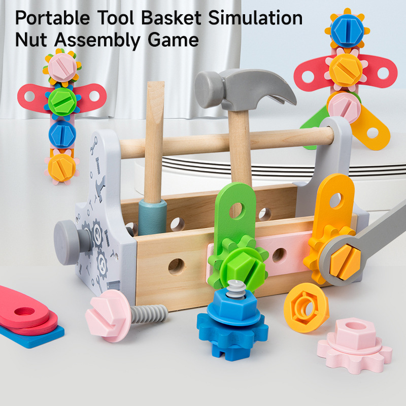 Caja de Herramientas de Juguet - Kids Outdoor Wooden Playset reseña y precio