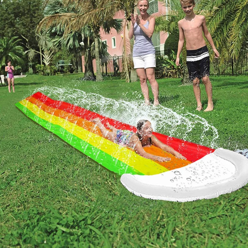 Centro de juegos patio trasero - Kids Outdoor Inflatable Water Slide reseña y precio