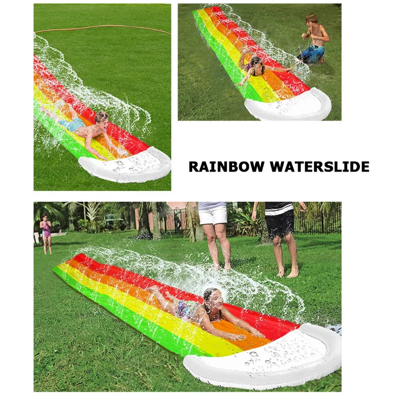 Centro de juegos patio trasero - Kids Outdoor Inflatable Water Slide reseña y precio
