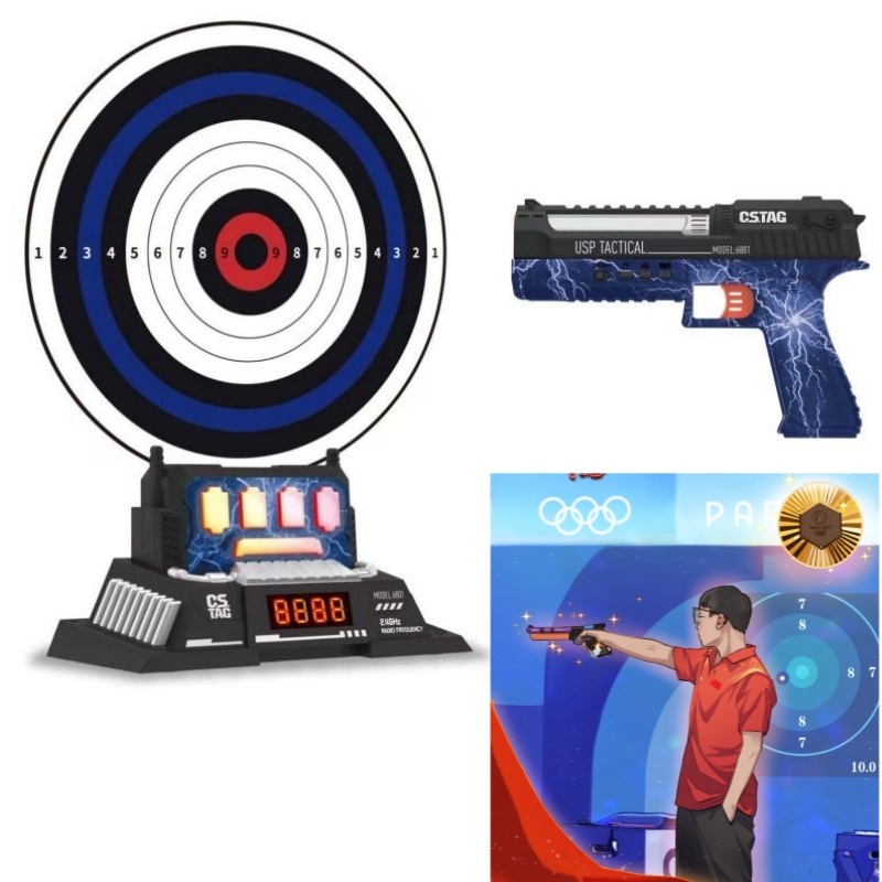 CSTAG AI-Juego de pistola láse - Kids Outdoor Activity Set reseña y precio