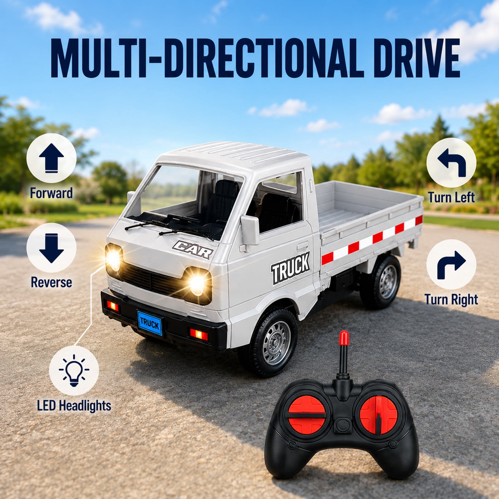 Camioneta RC de Juguete, Auto  - Kids Outdoor Electric Car reseña y precio