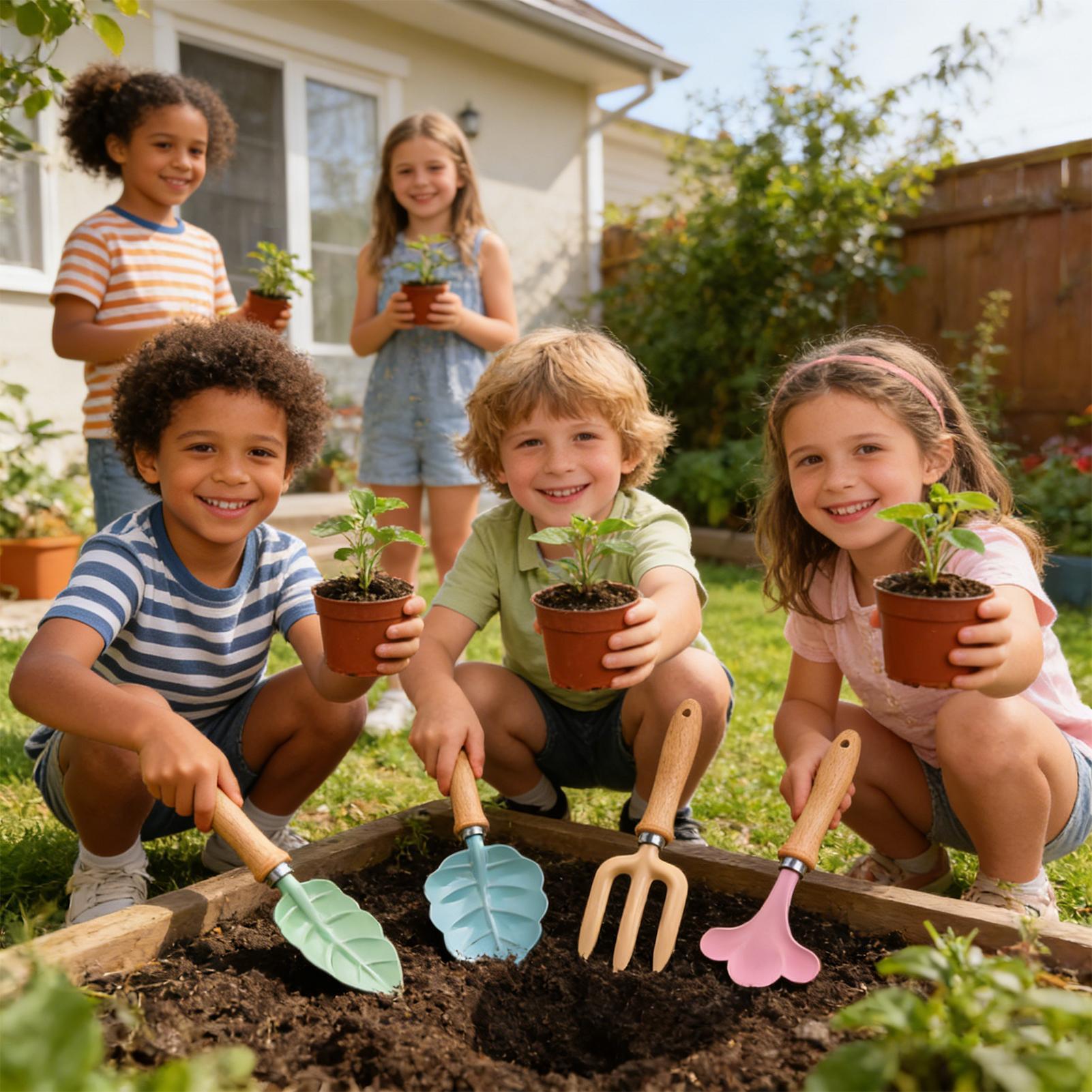 Juego de jardinería para niños - Kids Outdoor Garden Set reseña y precio