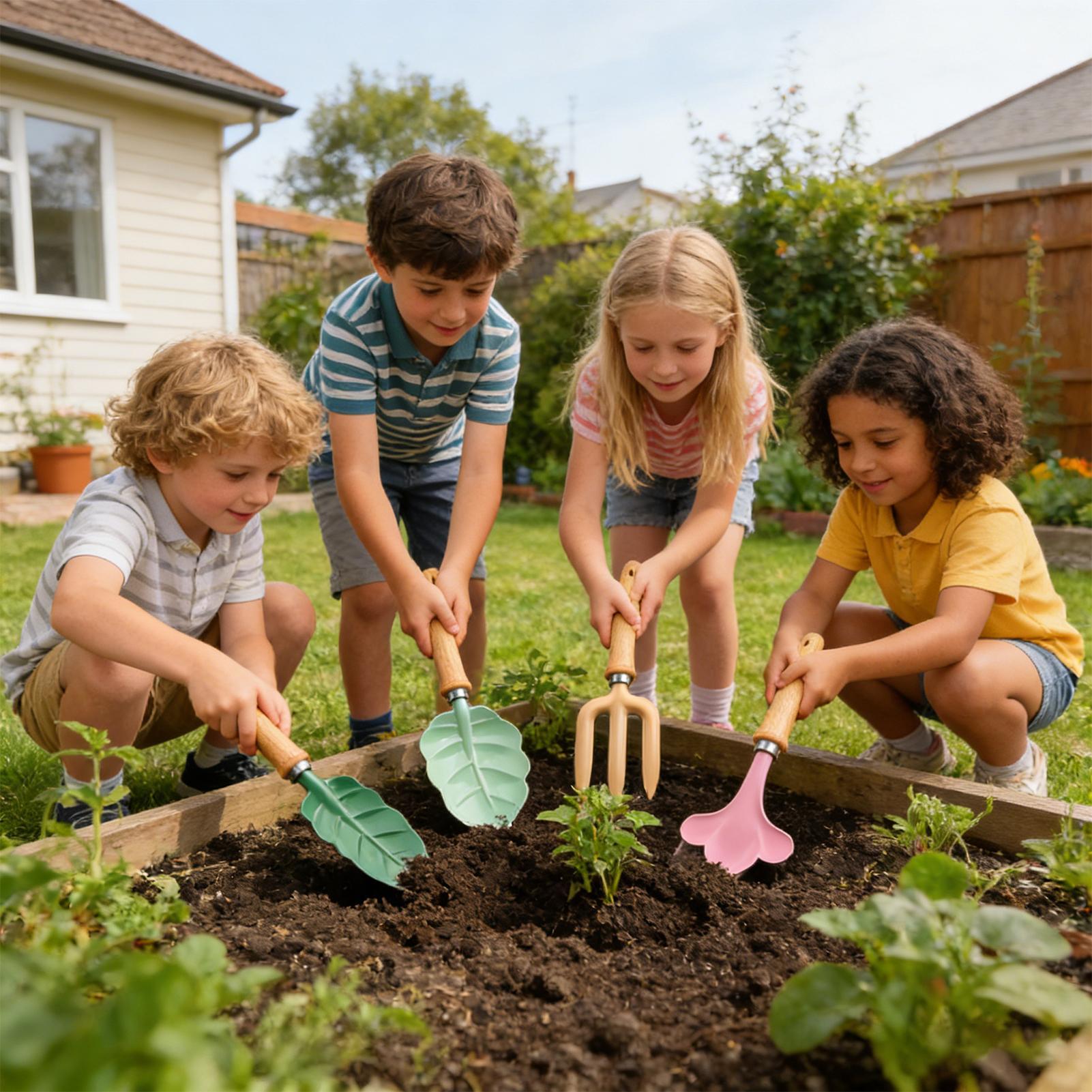 Juego de jardinería para niños - Kids Outdoor Garden Set reseña y precio