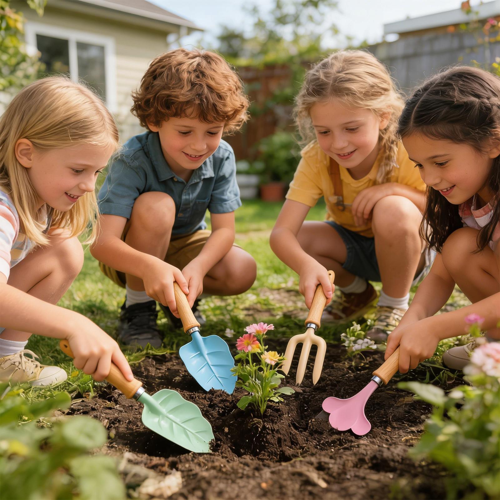 Juego de jardinería para niños - Kids Outdoor Garden Set reseña y precio