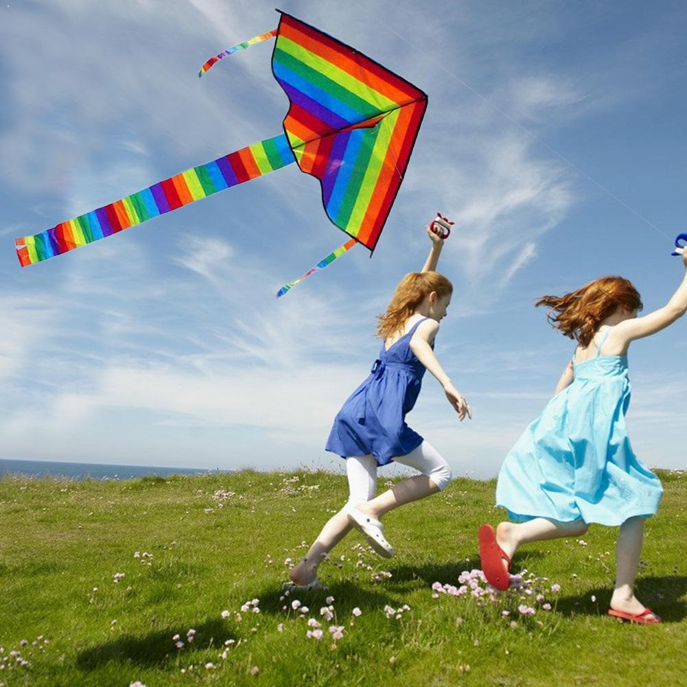 ¡Fácil de volar! Cometa arcoír - Kite Easy Fly Kids reseña y precio