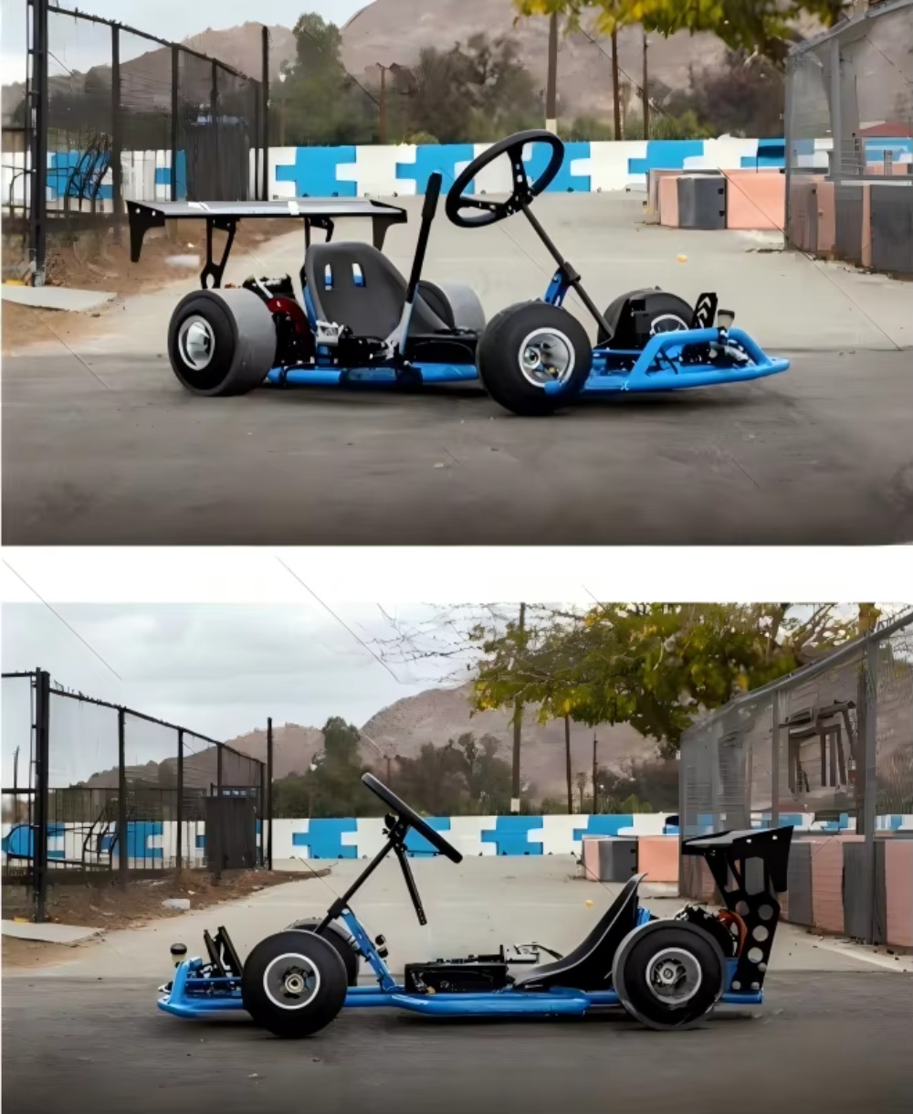 Kart eléctrico de carreras, rá - Kids Outdoor Electric Car reseña y precio