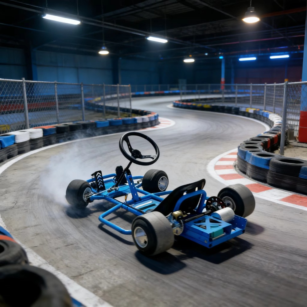 Kart eléctrico de carreras, rá - Kids Outdoor Electric Car reseña y precio