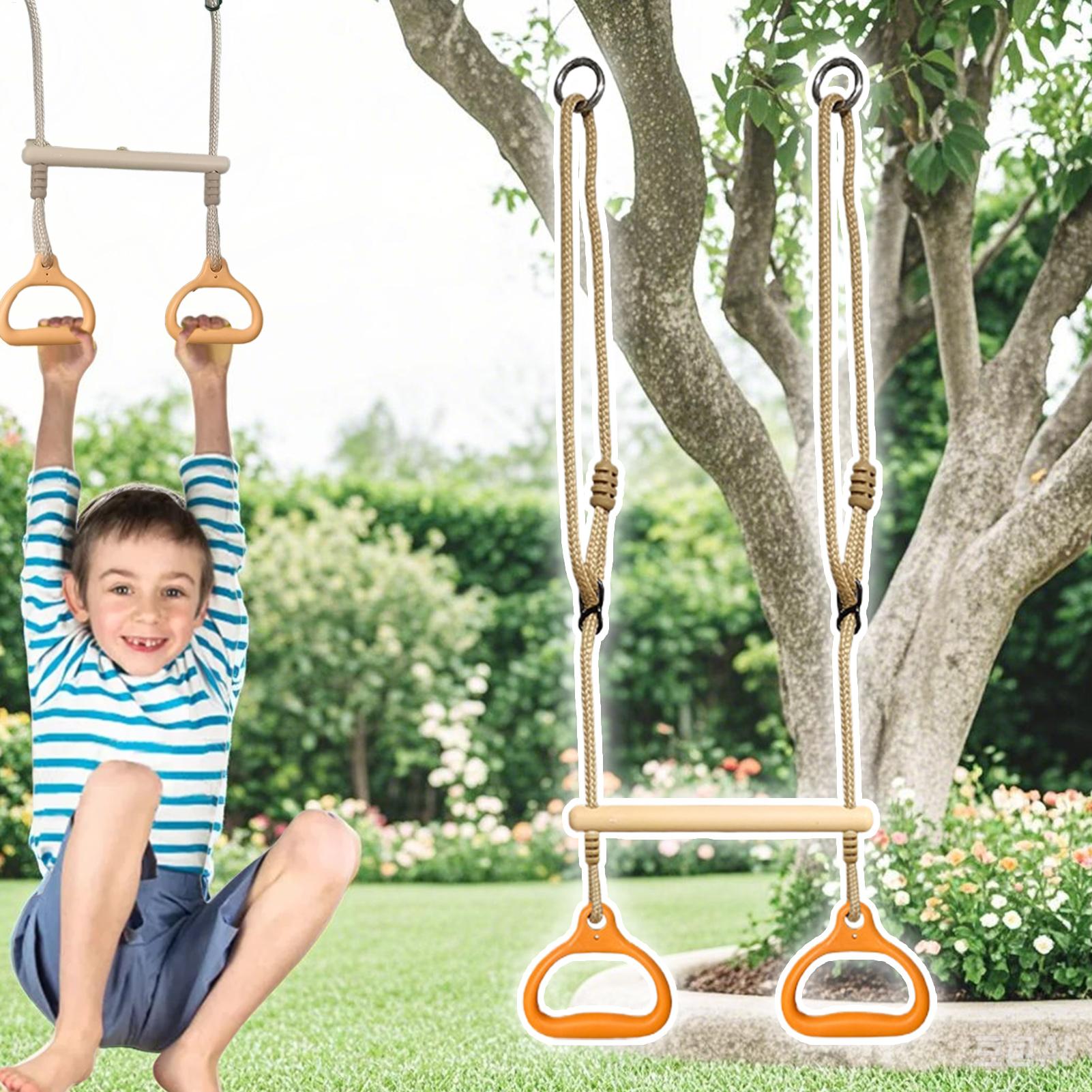 Barra de columpio sensorial er - Kids Outdoor Gym reseña y precio