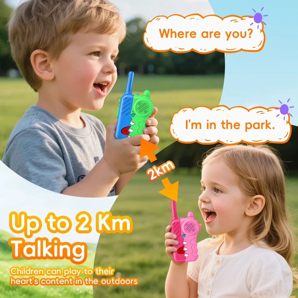 Walkie-talkies inalámbricos pa - Kids Outdoor Education reseña y precio