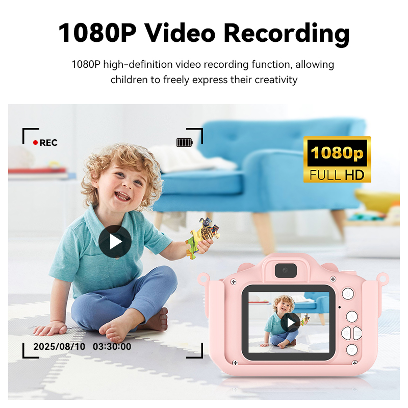 Cámara para niños HD 1080P pan - Kids Outdoor Education reseña y precio