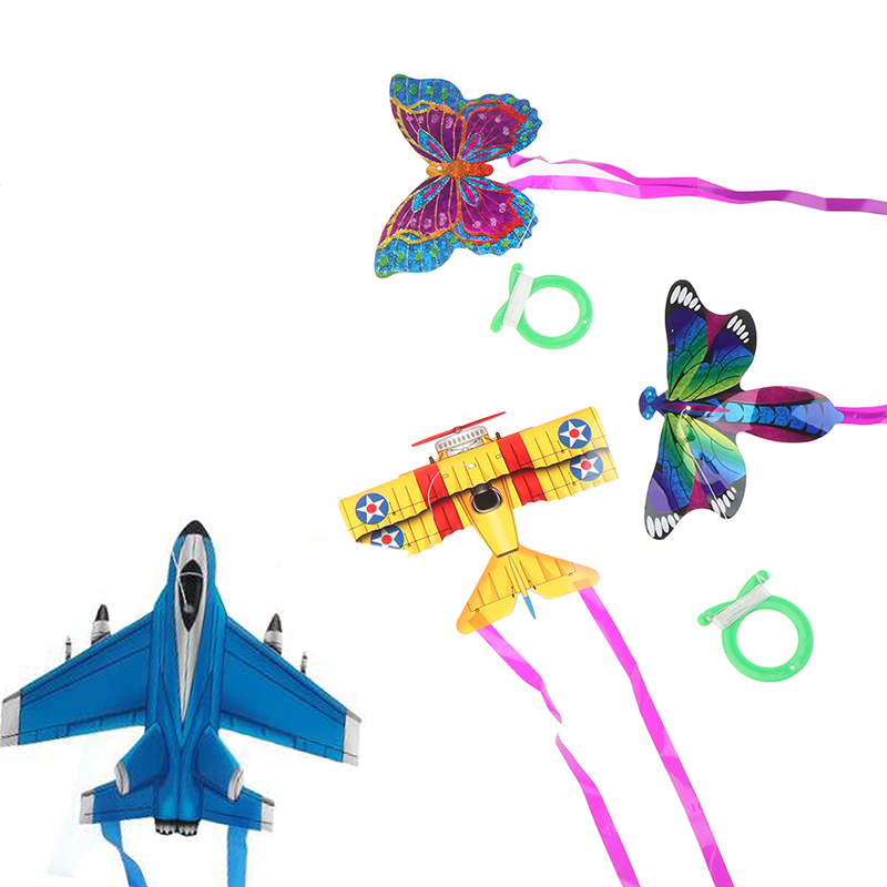 Cometa de bolsillo colorida pa - Kite Easy Fly Kids reseña y precio