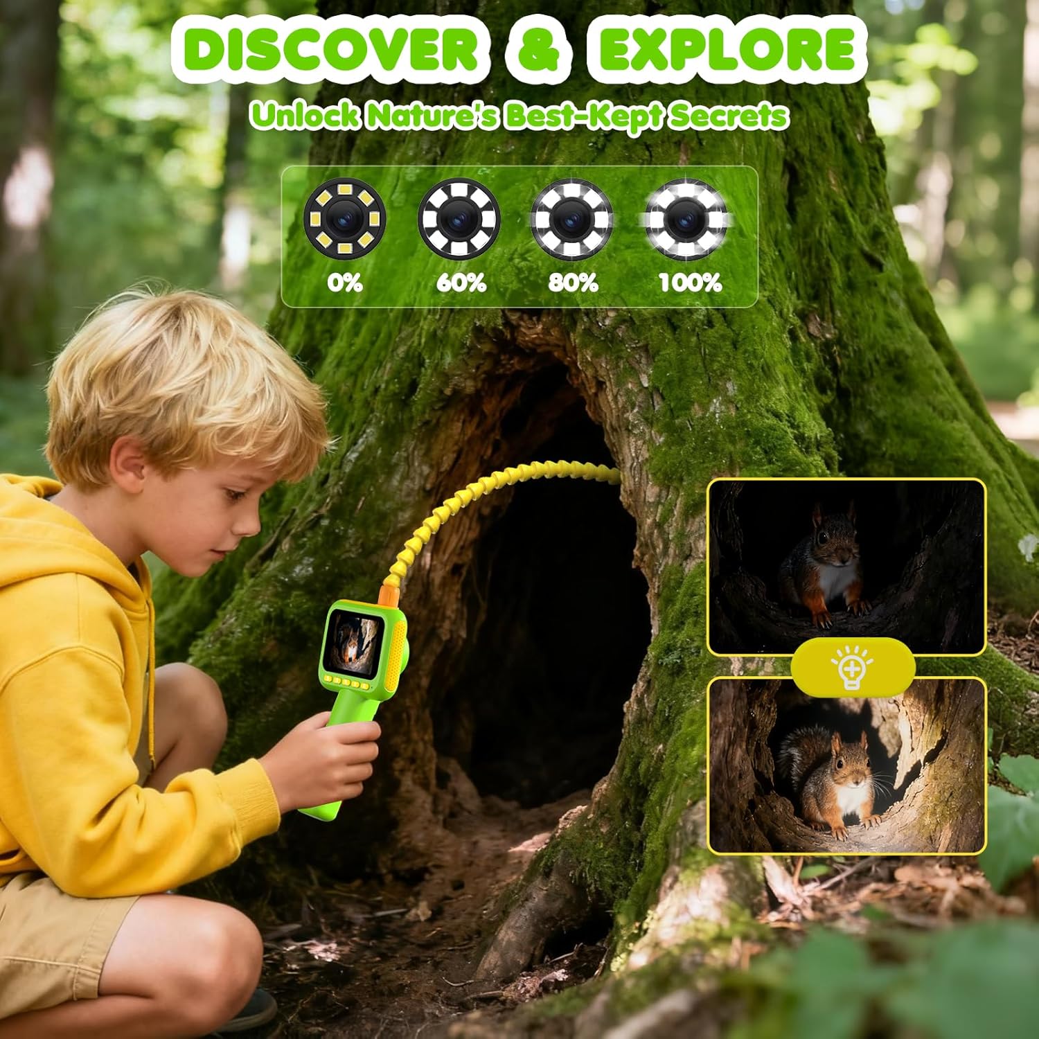 Endoscopio para Niños, Cámara  - Kids Outdoor Education reseña y precio