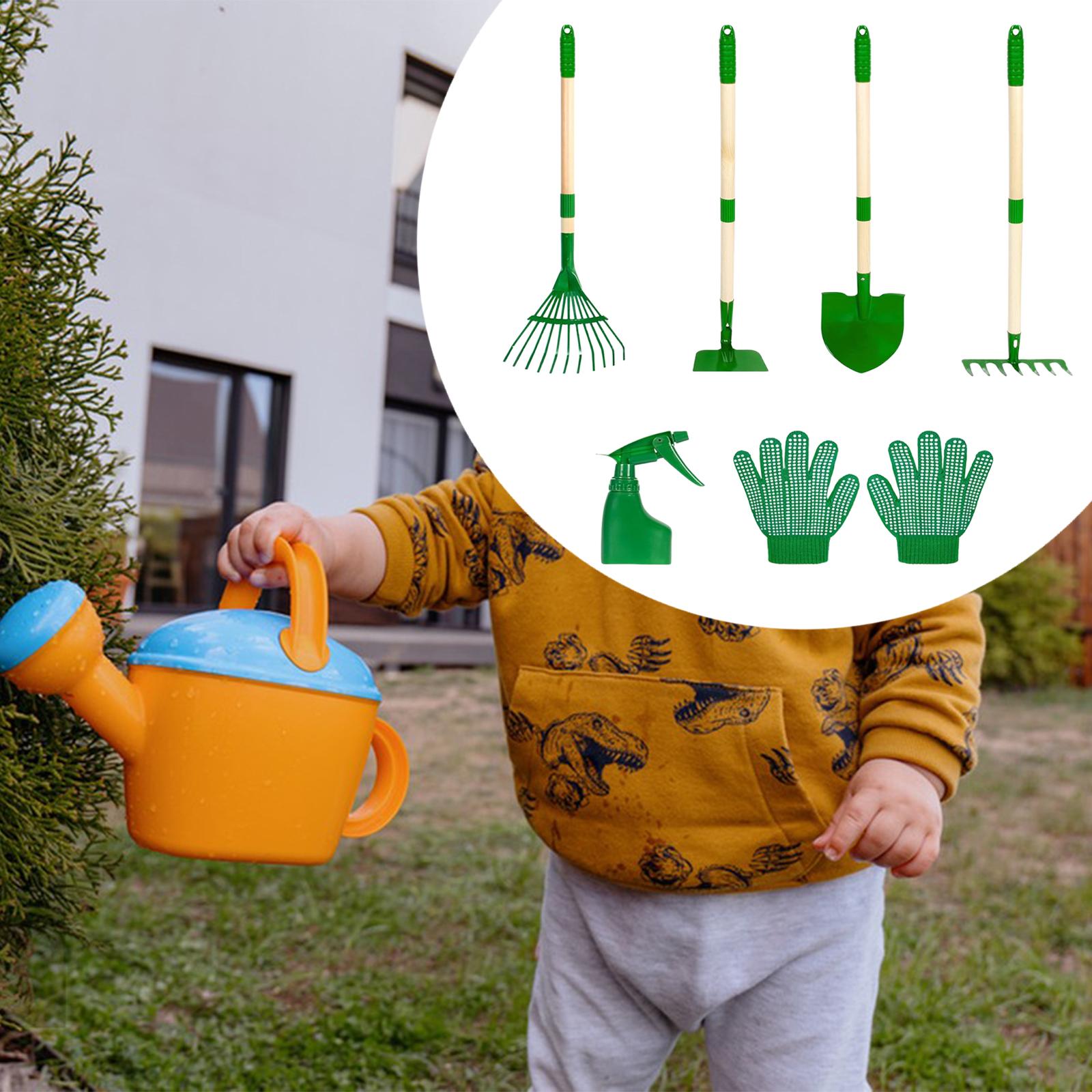Juego de herramientas de jardi - Kids Outdoor Garden Set reseña y precio