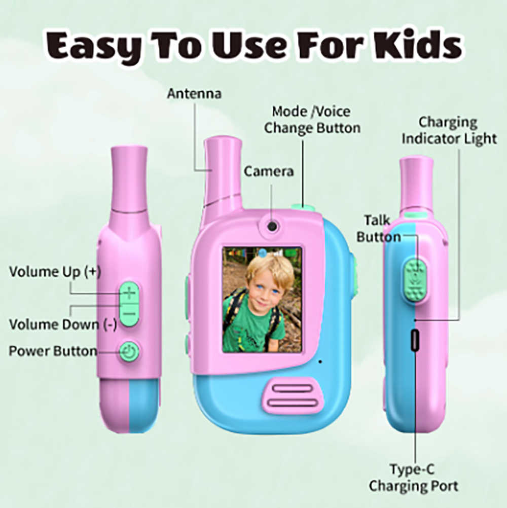 Paquete de 2 Walkie Talkies Re - Kids Outdoor Education reseña y precio