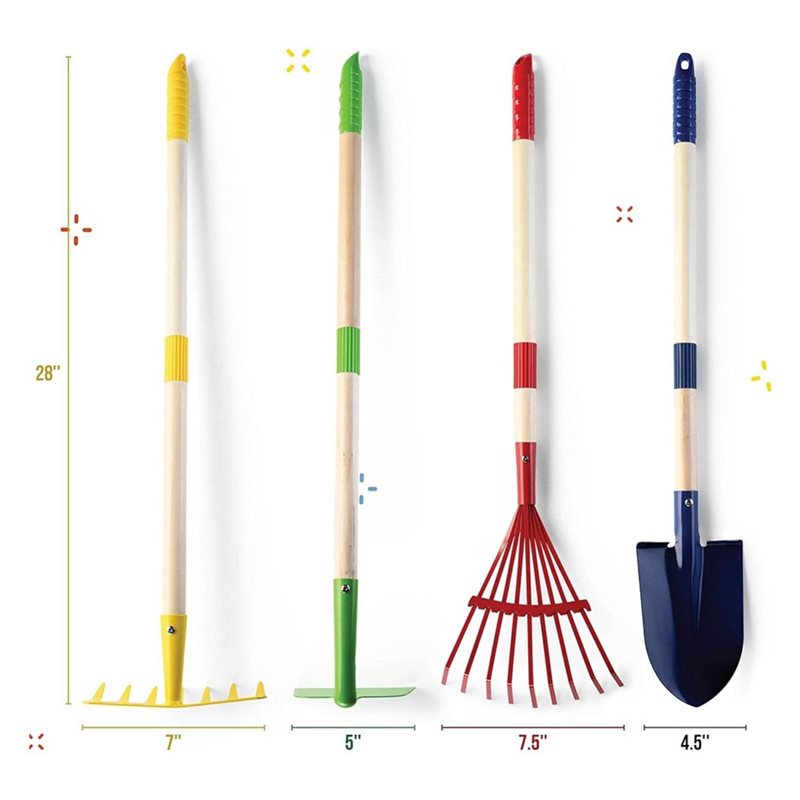 ABXE-Set de Herramientas de Ja - Kids Outdoor Garden Set reseña y precio