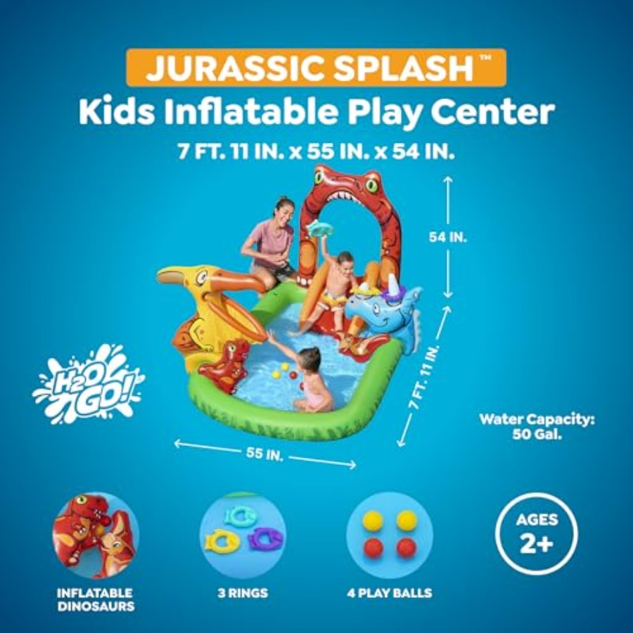 Centro de juegos acuáticos al  - Kids Outdoor Inflatable Water Slide reseña y precio